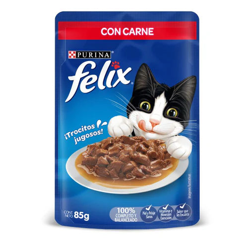 FELIX POUCH CARNE X85 GR