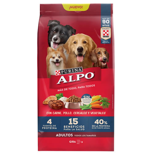 ALPO ADULTO todos los tamaños 22.7 kg