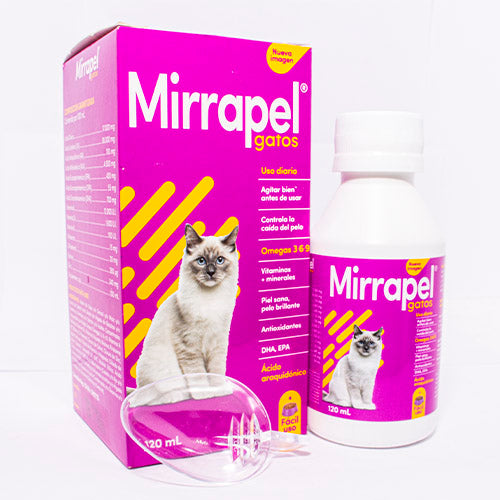 MIRRAPEL GATOS OLEOSO X 120ML