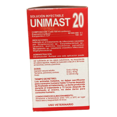 UNIMAST 20 X 25 CC