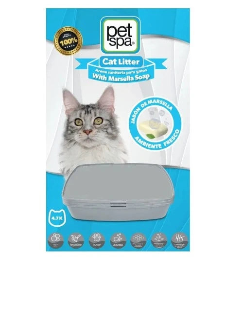 ARENA PET SPA NATURAL UNSECENTED X4.5KG