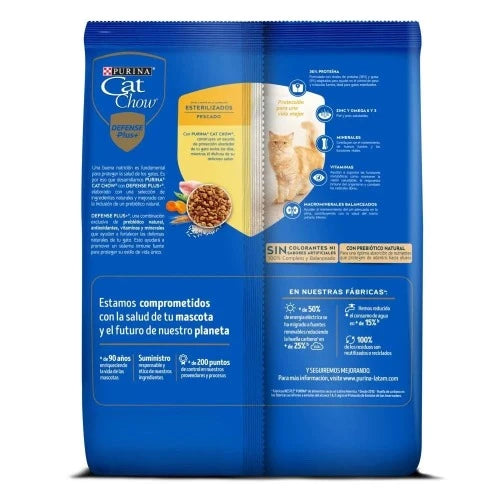 CAT CHOW ESTERILIZADOS X 1.5 KG