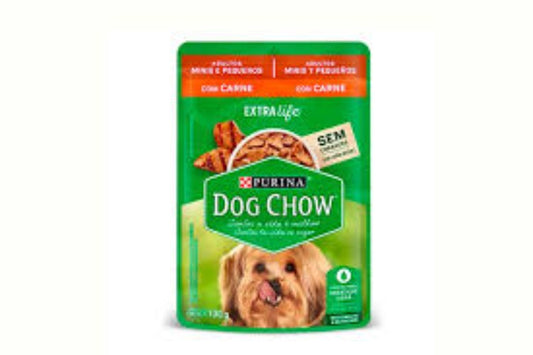 DOG CHOW ADULT MINIS Y PEQ TDT CARNE X 100GR