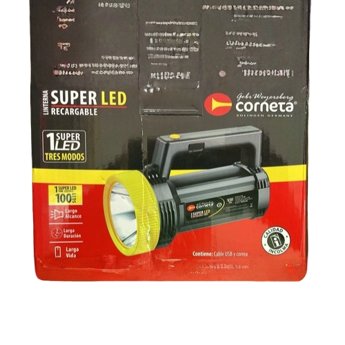 LINTERNA LED MAY POTENCIA LATERAL