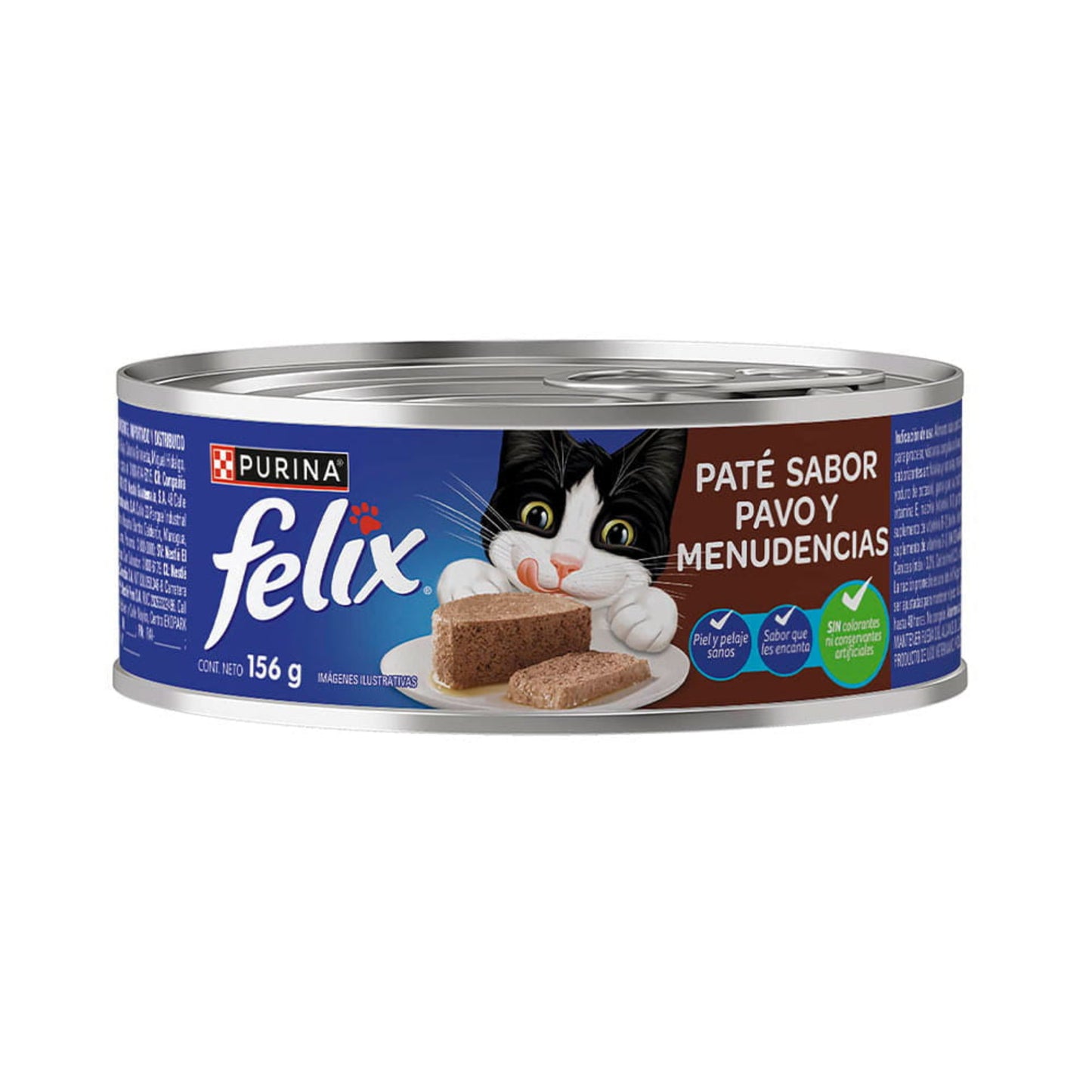 FELIX PATE PAVO Y MENUDENCIAS LATA X 156G