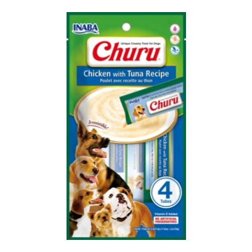 CHURU DOG CHICKEN WITH TUNA RECIPE