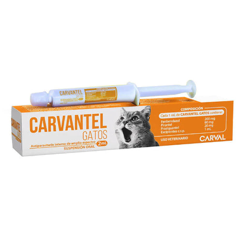 CARVANTEL GATOS X 2ML