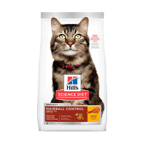 HILLS F ADULT HAIRBALL 3.5 LB (1,59KG )