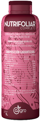 NUTRIFOLIAR X 1000 CC