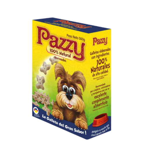GALLETAS PAZZY MAXI CAJA X 500GR