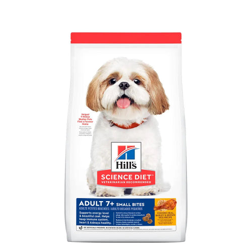 HILLS CANINO ADULTO 7+ SB 4.4 LB (2KG) SHIT-ZU