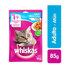 WHISKAS POUCH ATUN EN SALSA X85GR