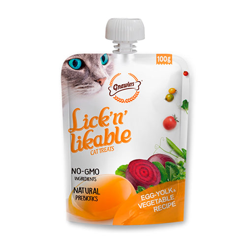 LICKN LIKABLE EGG-YOLK-VEGET 100GR