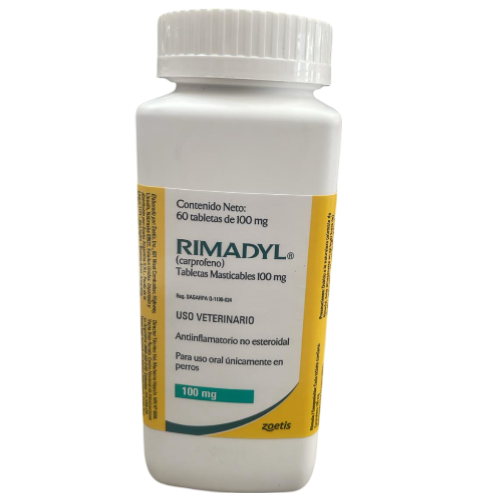 RIMADYL MASTICABLE X 100 MG UNIDAD