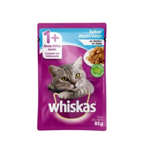 WHISKAS POUCH FILLETE  ATUN  X85GR