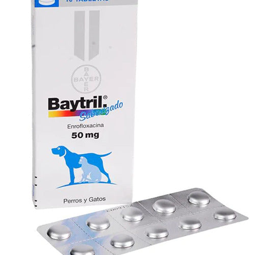 BAYTRIL TABLETAS 50 MG UNIDAD