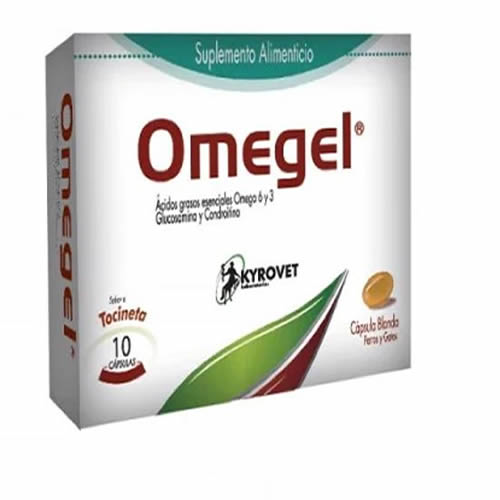 OMEGEL  X 10 CAPSULAS