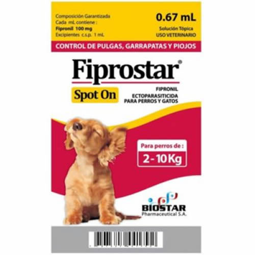 FIPROSTAR SPOT  01-10 KG