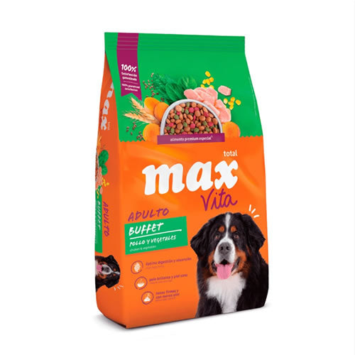 MAX VITA CARNE Y VEGETALES RG X 2 KG