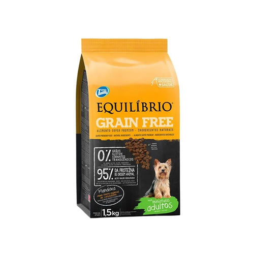 EQUILIBRIO GRAIN FREE ADUL R.MINI 1.5 KG