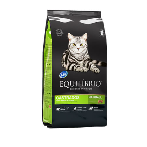 EQUILIBRIO ADUL GATO CASTRADO X 1.5 KG.