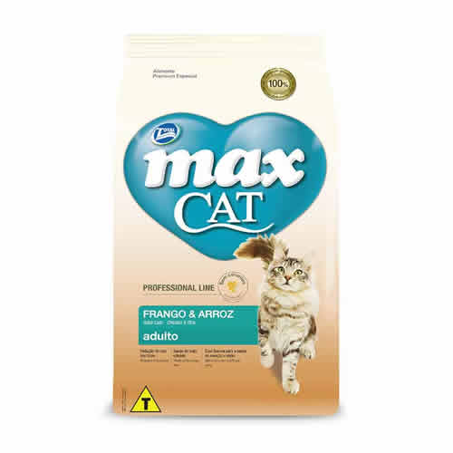 MAX CAT P LINE ADULTO FRANGO Y ARROZ  X 10 KG