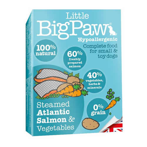 LITTLE BIG PAW PERRO SALMON VEG 150gr