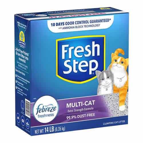 FRESH STEP MULTI CAT CON FEBREZE 20 LIBRAS