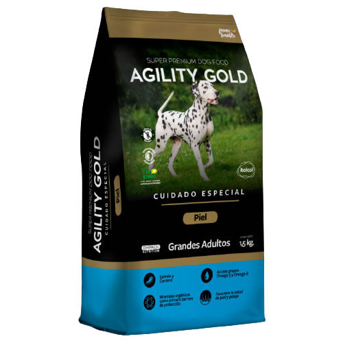 AGILITY PIEL GRANDES ADULTOS  X 3 KL