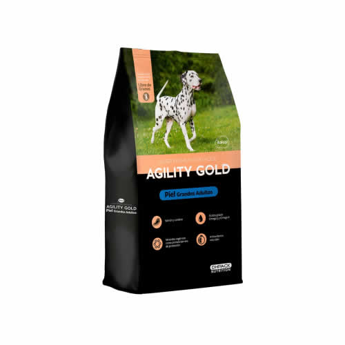 AGILITY PIEL GRANDES ADUL X 8 KG