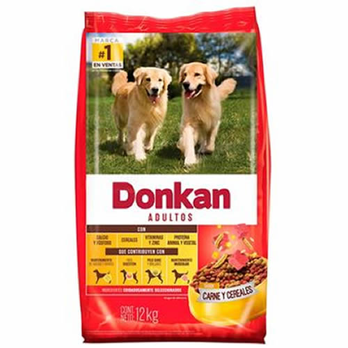 DONKAN CARNE Y CEREAL X 12 KG