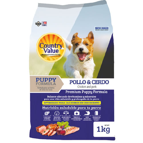 COUNTRY VALUE PUPPY X 1KG