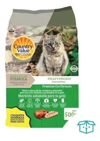 COUNTRY VALUE GATO X 500GR