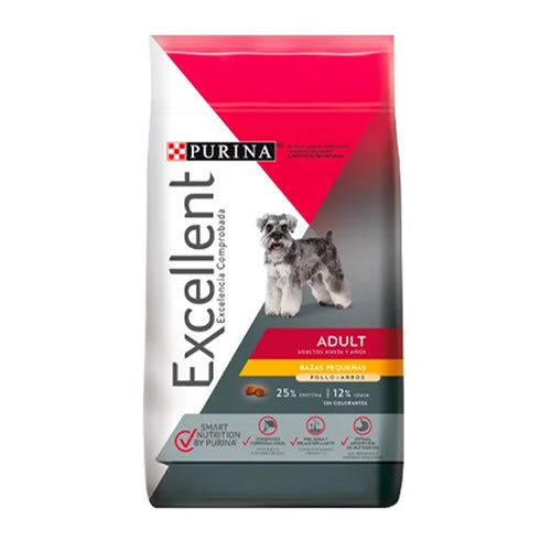 EXCELLENT ADULT raza pequeñas x 3kg