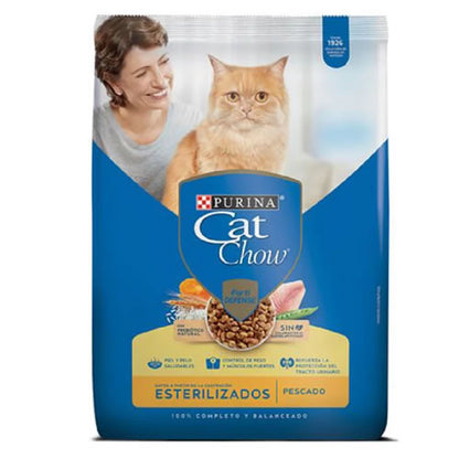 CAT CHOW ESTERILIZADOS X 1.5 KG