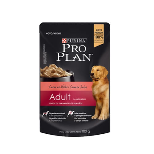 PROPLAN POUCHES X POLLO EN SALSA 100 GR