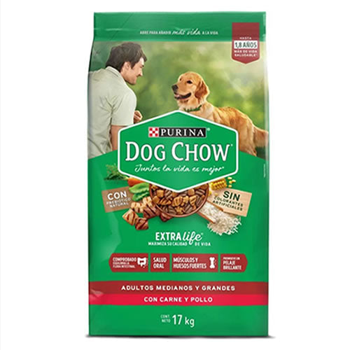 DOG CHOW AD RAZ M/G X 17 KG