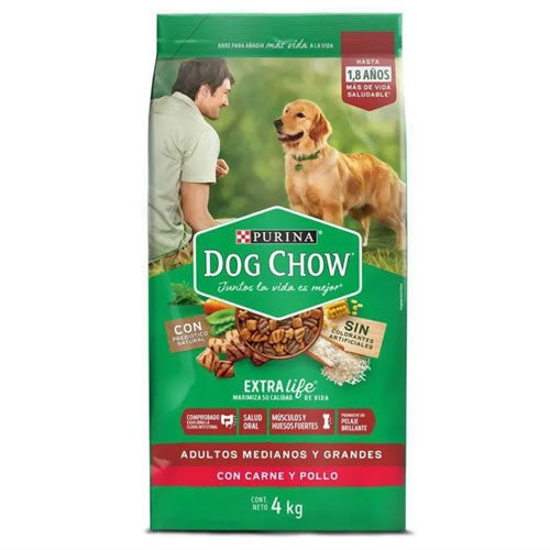 DOG CHOW AD RAZ M/G X 4 KG