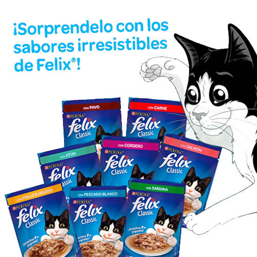 FELIX POUCHES CON ATUN X 85 GR