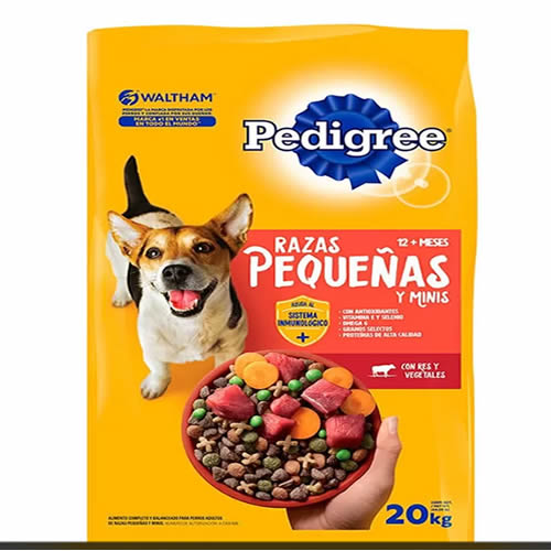 PEDIGREE AD RAZ PEQ X 20 KL