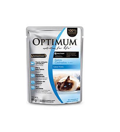 OPTIMUM POUCH CASTRADO X  85GR